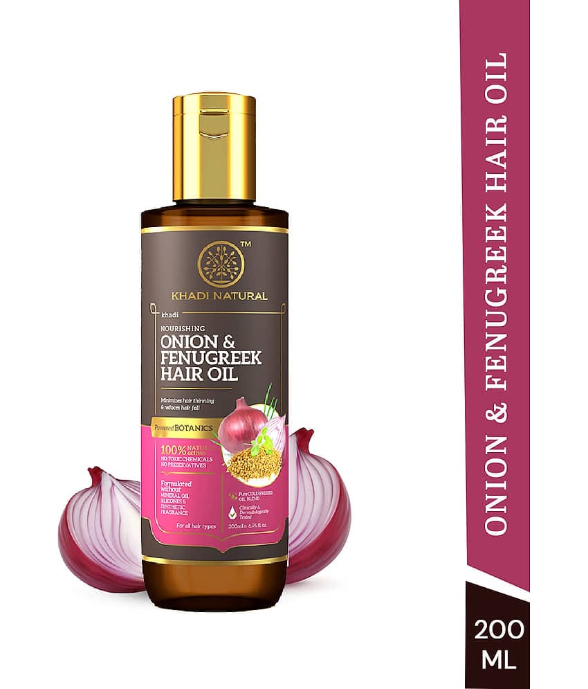 khadi natural Anti Hair Fall FenugreekOil 200 ml ( Pack of 1 )