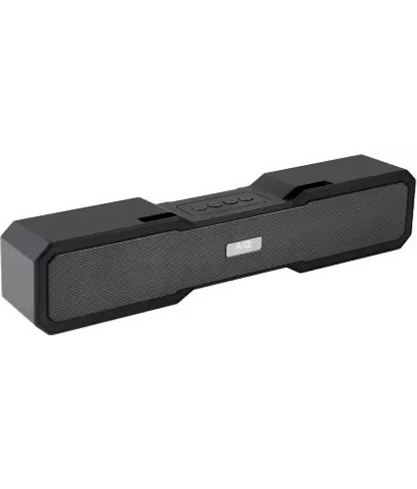 MZ M61 10 W Bluetooth Speaker Bluetooth V 5.0 with SD card Slot Playback Time 6 hrs Black