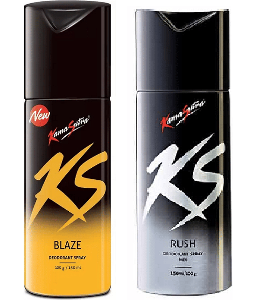 KamaSutra - Deodorant Spray for Unisex 300 ml ( Pack of 2 )