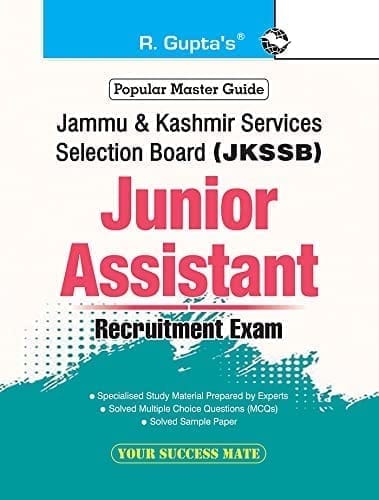 JKSSB: Junior Assistant Recruitment Exam Guide [Paperback] [May 22, 2025] RPH Editorial Board