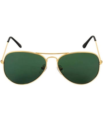 Kanny Devis - Gold Pilot Sunglasses ( Pack of 1 )