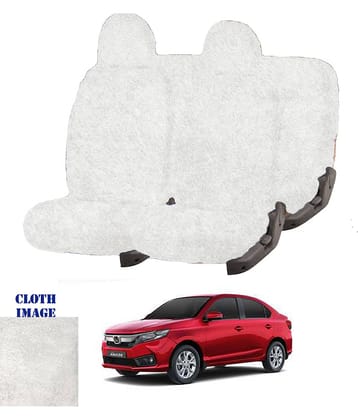 Honda Amaze White 5 Seater Car Seat Cover
