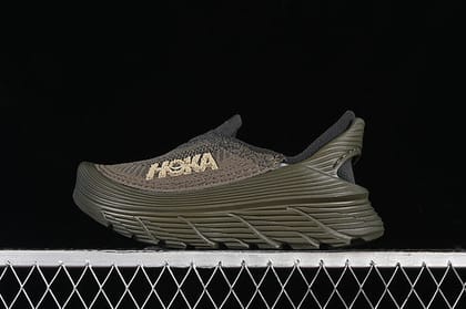 HokaMens Restore TC - Dark Olive-Euro 41