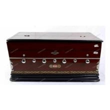 Professioal BINA 7 Stopper 3.25 Multifold Bellow 39 Keys Double Reeds Harmonium