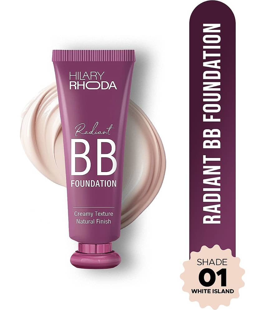 Hilary Rhoda Dewy Liquid For All Skin Types Skin Ivory Foundation Pack of 1