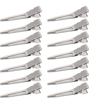 FOK Silver Casual Hair Clip