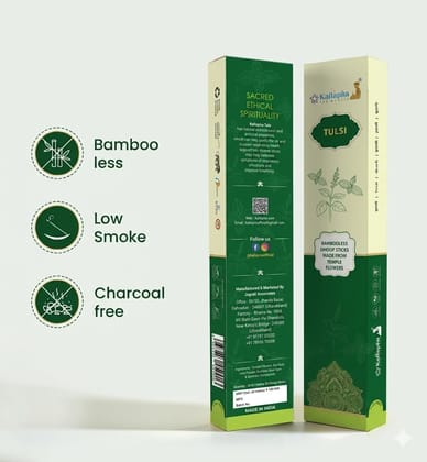 Kailapira Agarbatti Tulsi Incense Sticks Premium Dhoop Batti, Incense Sticks 20U Kailapira Agarbatti Tulsi Incense Sticks Premium Dhoop Batti, Incense Sticks 20U