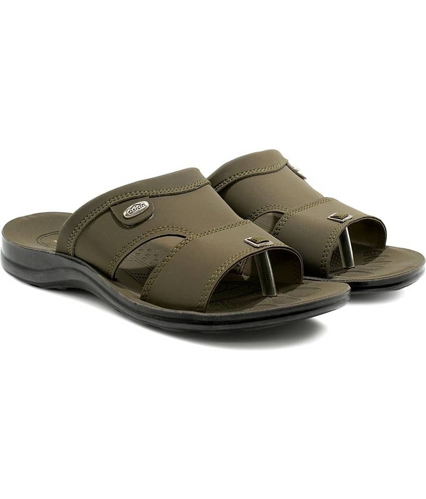 ASIAN Green Men's Thong Flip Flop