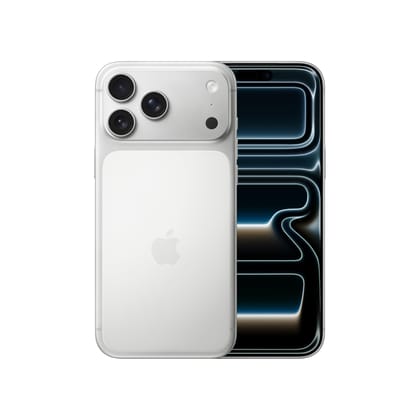 Apple iPhone 17 Pro Max 256 GB: 17.42 cm (6.9) Display with Promotion, A19 Pro Chip, Best Battery Life in Any iPhone Ever, Pro Fusion Camera System, Center Stage Front Camera; Silver Apple iPhone 17 Pro Max 256 GB: 17.42 cm (6.9) Display with Promotion, 