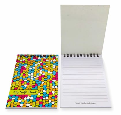 Ruled Laminated Cover Corporate Office Notepad, 30 Pages, (Size: 5.8 x 4 inch) -  10