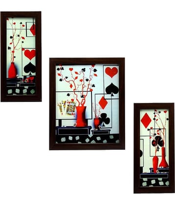 Indianara Synthetic Painting With Frame