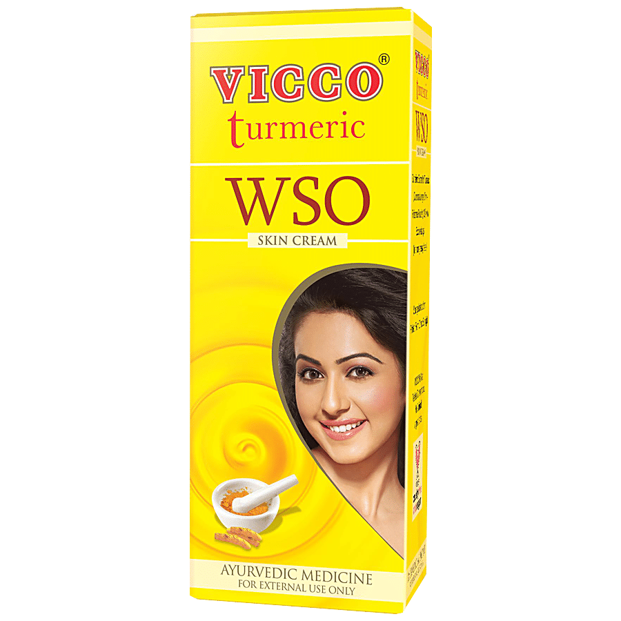Vicco Skin Cream - Turmeric - Wso (Ayurvedic Medicine), 60 G Tube