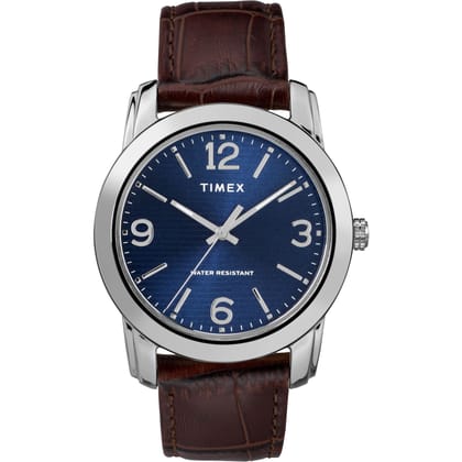 Timex Blue Dial Analog Men Watch - TW2R86800-Blue