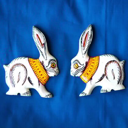 Pattachitra Rabbit Fridge Magnet Pattachitra Rabbit Fridge Magnet
