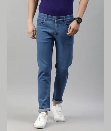 Urbano Fashion - Blue Cotton Blend Slim Fit Men's Jeans ( Pack of 1 )