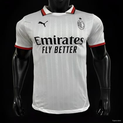 AC Milan Football Jersey Away 24 25 Season PLAYER VERSION-S