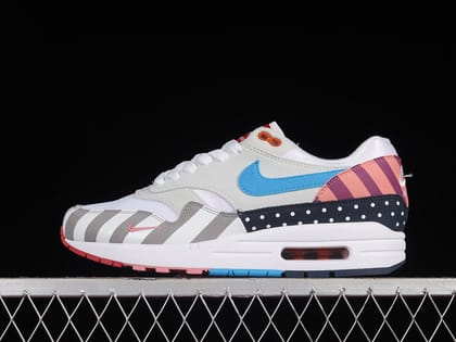 Parra x Air Max 1 Pure Platinum - White-Euro 44