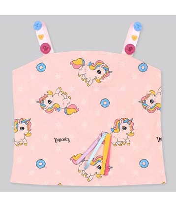 Cutecumber Pack of 1 Girls Cotton Top ( Pink )
