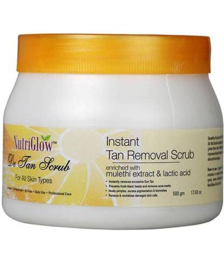 Nutriglow De Tan Facial Scrub 500 gm