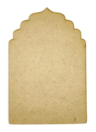 Brand Zero Plain MDF Diy Jharokha Base - Single Base Layer - Design BZJSBL10003 - Select Your Preference Of Size & Thickness