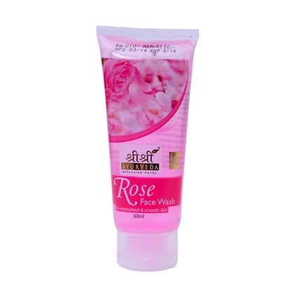 Sri Sri Tattva Face Wash - Rose, 60 ml