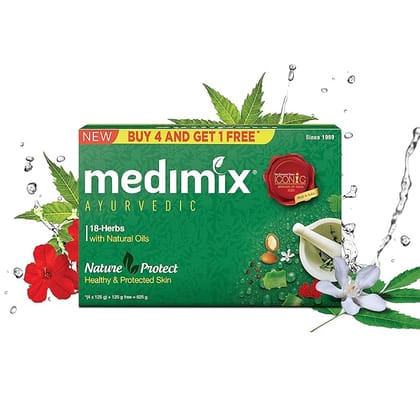 Medimix Ayurvedic Classic 18 Herbs Soap 125 GRAM
