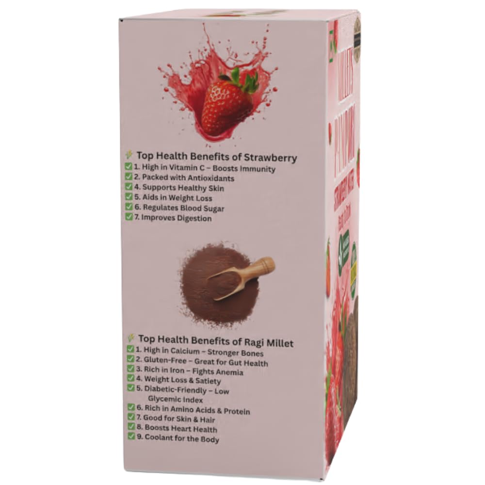 Pani-Puri Water (Strawberry) 400ml Pack of 2 (200ml+200ml) | Indian Tasty Flavour Ready to Drink Pani Puri Water | No Preservatives Portable Authentic Tasty Water (Strawberry)