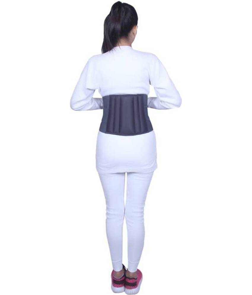 Hiakan International Lumbo Sacral (L.S.) Belt Mild Lower Back Pain Grey XL
