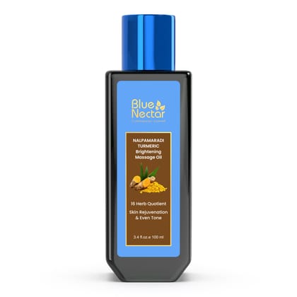Nalpamaradi Thailam - Skin Brightening Oil with Turmeric for Body and Face (16 herbs) 100ML