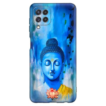 Beautiful Buddha  Samsung A22 4G Premium Embossed Mobile cover