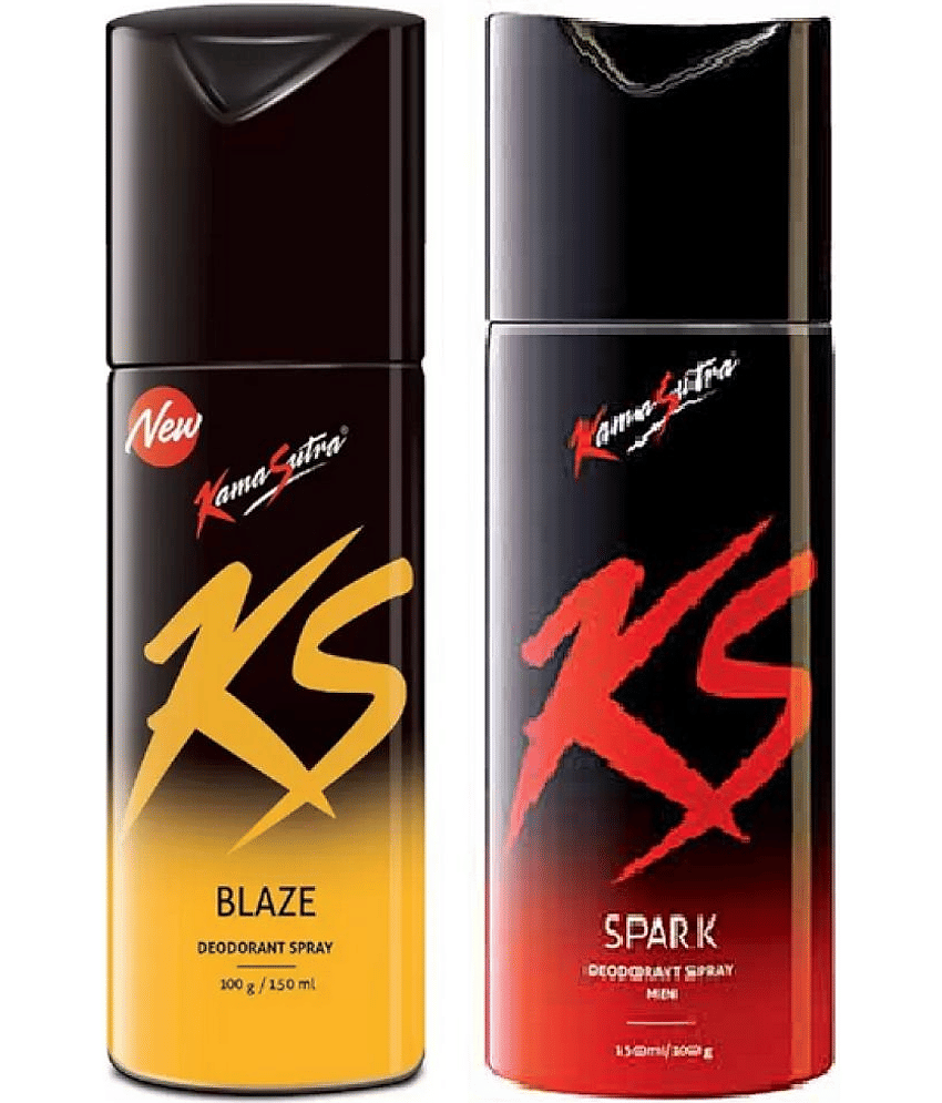 KamaSutra - Deodorant Spray for Unisex 300 ml ( Pack of 2 )