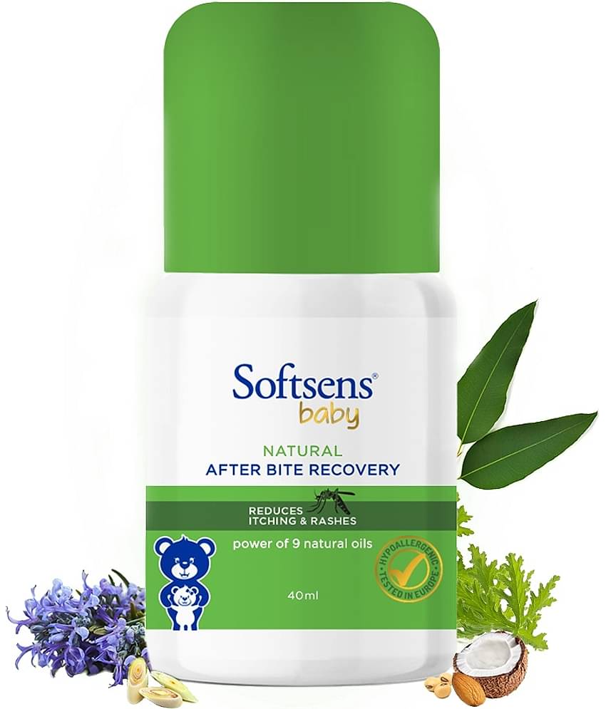 Softsens Baby Natural After Bite Recovery Roll-on 40ml with Citronella Oil,Eucalyptus Oil