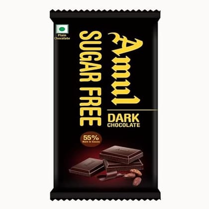 Amul Sugar Free Dark Chocolate 35 GRAM