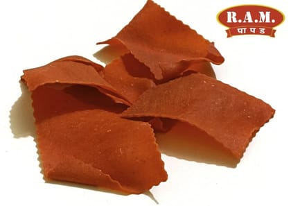 Ram Papad Poha Mirgunda (200g) | Traditional Maharashtrian Flattened Rice Fryums Sun-Dried Snacks