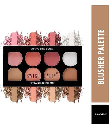 Swiss Beauty Ultra Blush Palette (Shade-03), 16gm