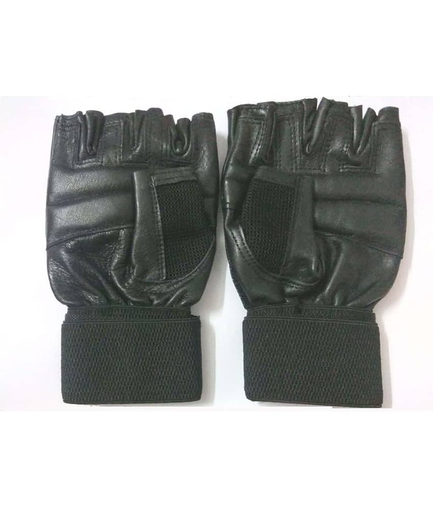 Wintex Black Gym Gloves