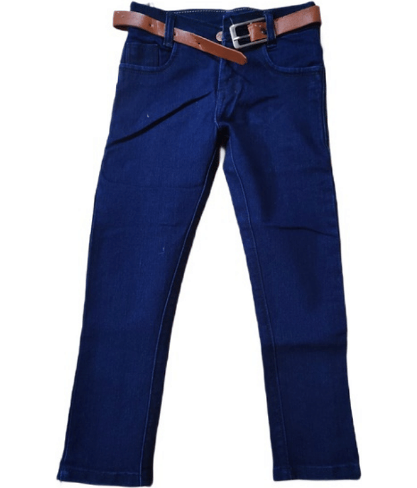 DAYAKU Pack of 1 Boys Cotton Blend Jeans ( Blue )