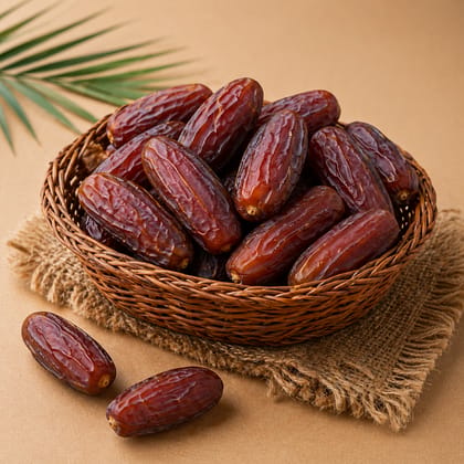 Mabroom Dates (250g) | 100% Natural Dried Fruit | Healthy Snacking & Energy Boost