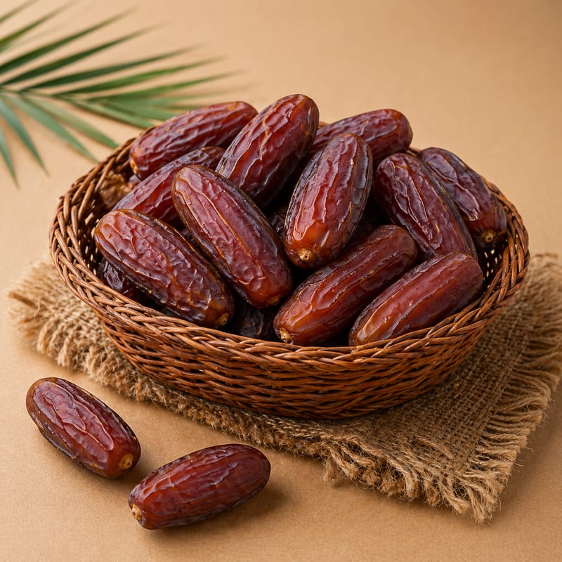Mabroom Dates (250g) | 100% Natural Dried Fruit | Healthy Snacking & Energy Boost