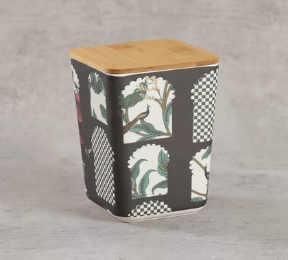 India Circus Signature Windows Small Bamboo Jar