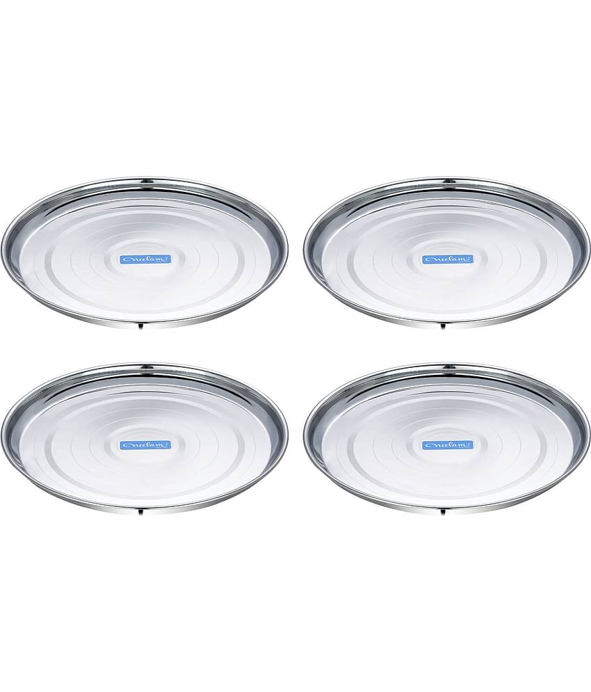 Neelam 4 Pcs Stainless Steel Steel Full Plate