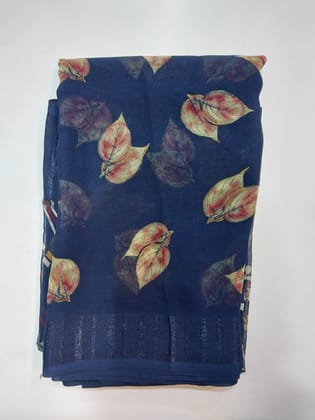 Georgette Saree!( 6.3mts inclusive of blouse)