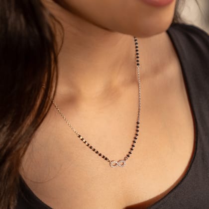 Infinity Beaded Mangalsutra