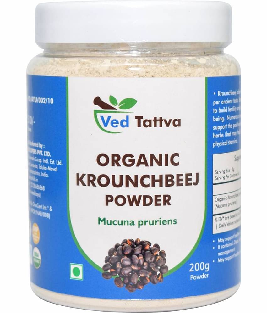 Ved Tattva Organic Krounchbeej Powder 200 Gm Pack of 1