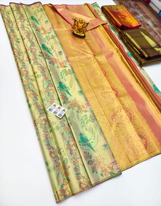 Kanjeewaram Tissue Style 12-Tissue