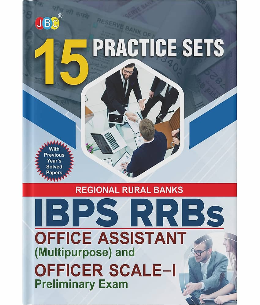 15 Practice Sets, English IBPS RRBs Office Assistant (Multipurpose) And Office Scale-I (Preliminary) Exam, IBPS RRBs Book 2022