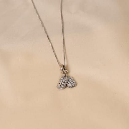 Angel Necklace-Silver / 20"