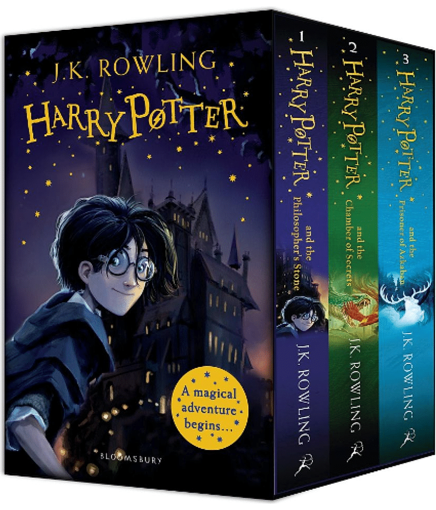 Harry Potter 1-3 Box Set: A Magical Adventure Begins Paperback – 31 October 2019