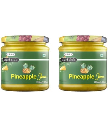 AGRI CLUB Super Pineaple Jam 400 gm(Pack of 2 x 200 gms)