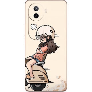 Yug Emporium Back Skin Wrap For iQOO Z9s 5G Premium Quality Full Coverage (Duet Couple Girl) (Mobile Back Cover, Multicolor)